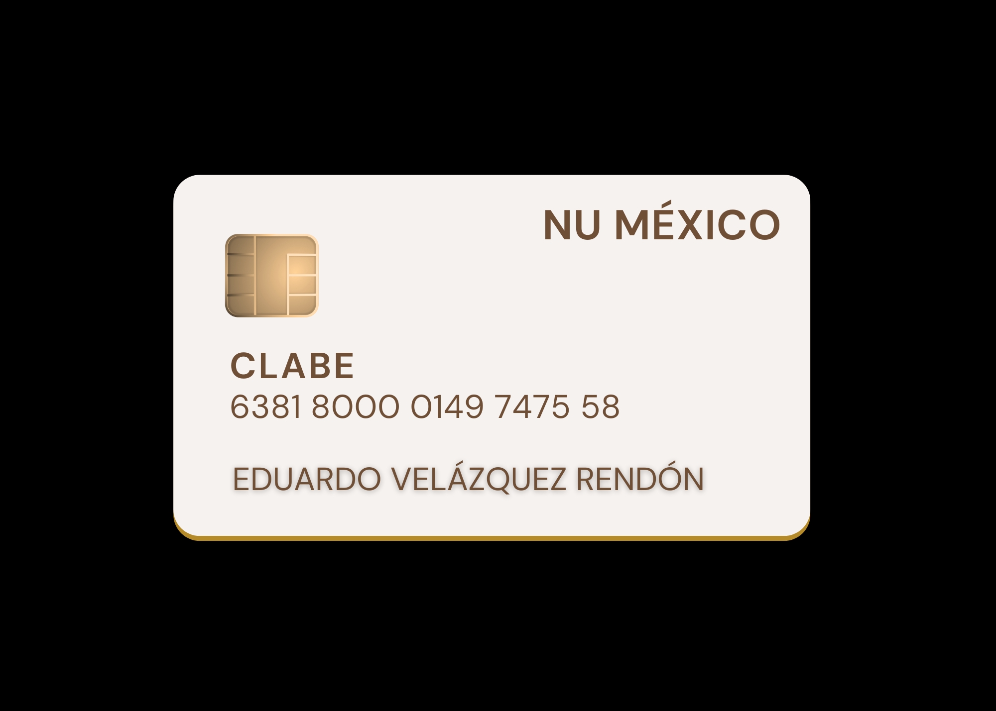 Datos de transferencia