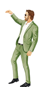 Hombres Traje